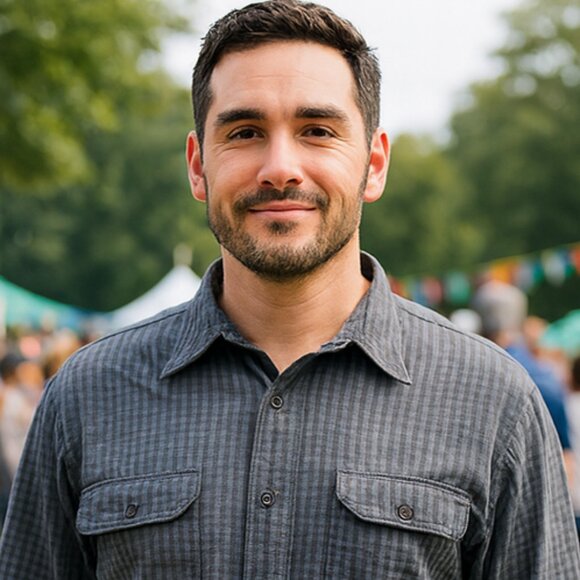 Haggar Black Label Gray Checkered Long Sleeve Shirt - Picture 3 of 8